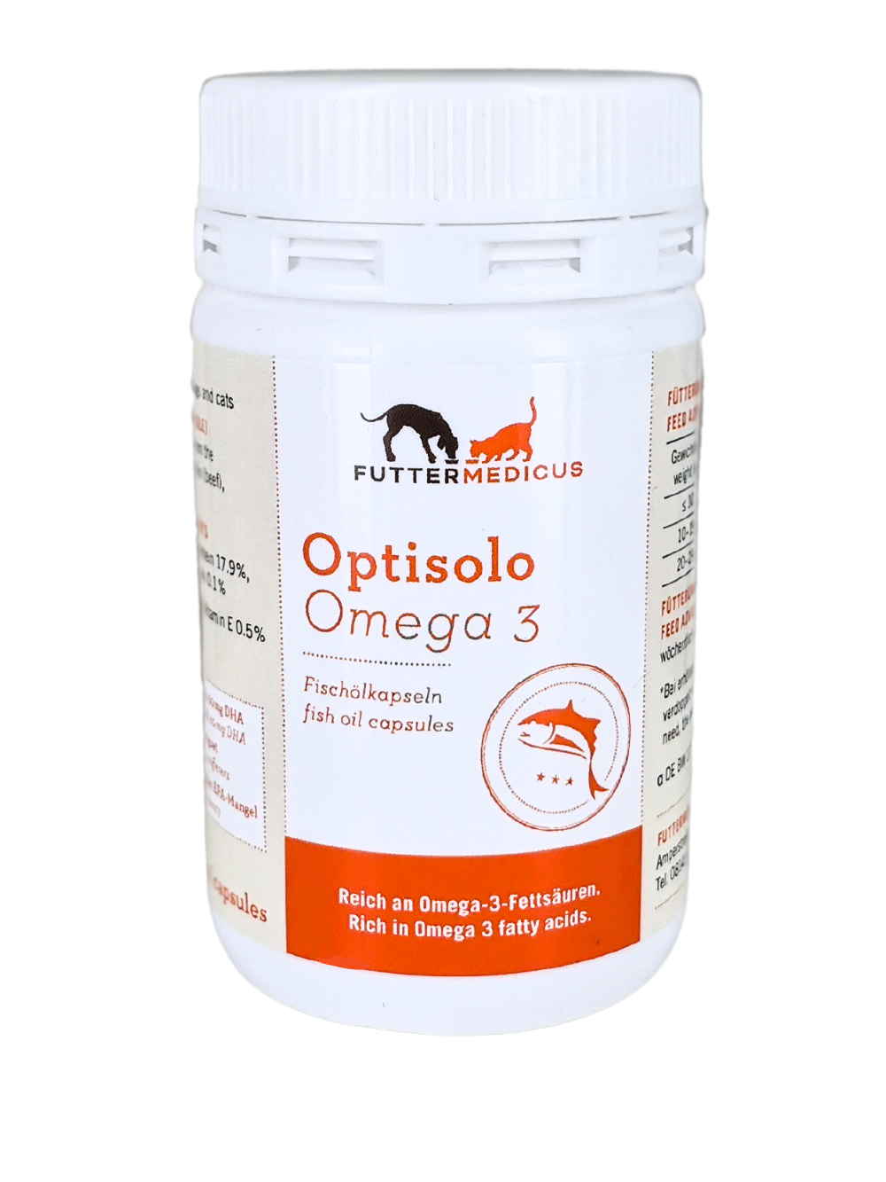 Omega 3 Lachsölkapseln Futtermedicus